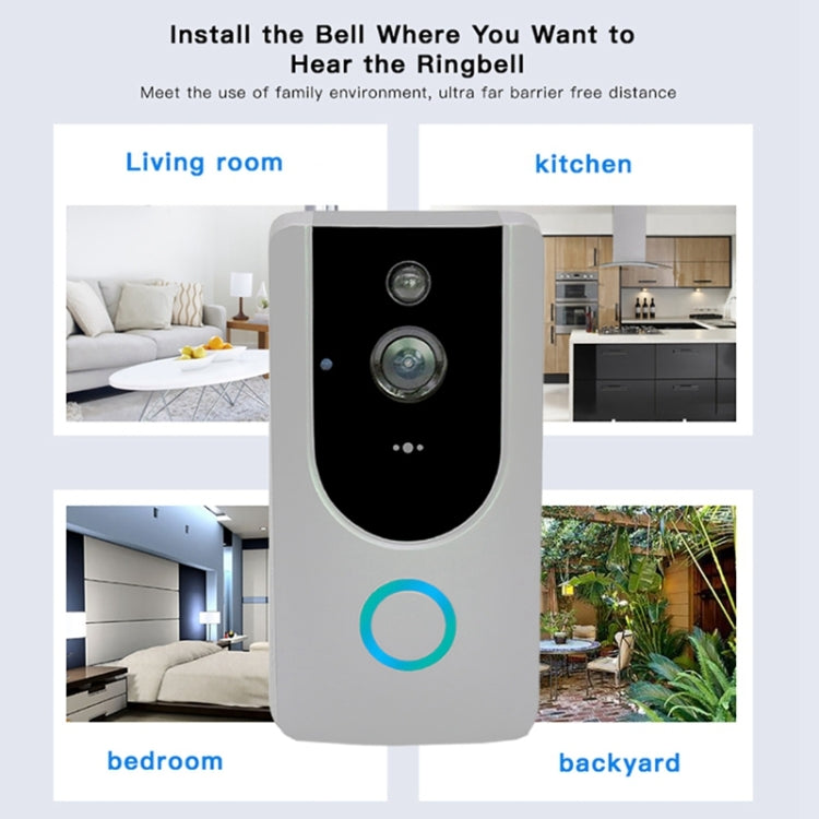 M2 720P Smart WIFI Video Visual Doorbell,Support Mobile Phone Remote Monitoring & Night Vision M2 720P Smart WIFI Video Visual Doorbell,Support Mobile Phone Remote Monitoring & Night Vision